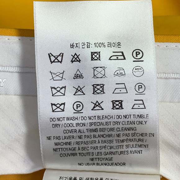 BURBERRY SS23 Yellow Wool Double Breasted Peak Lapel Single Snap Suit - Picture 13 of 15